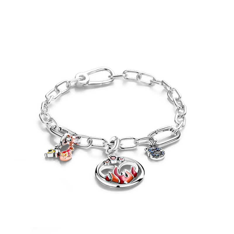 צמיד 925כסף  עם חרוזים לבחירה